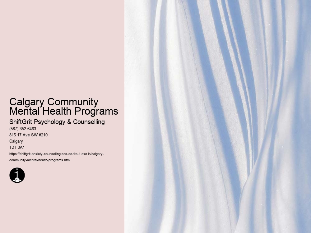 Calgary Community Mental Health Programs