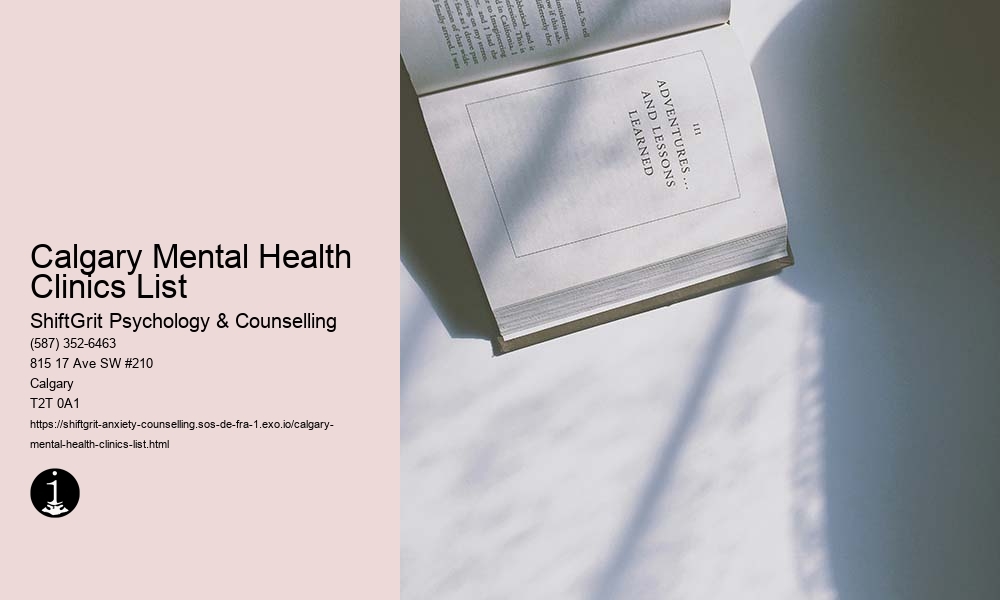 Calgary Mental Health Clinics List