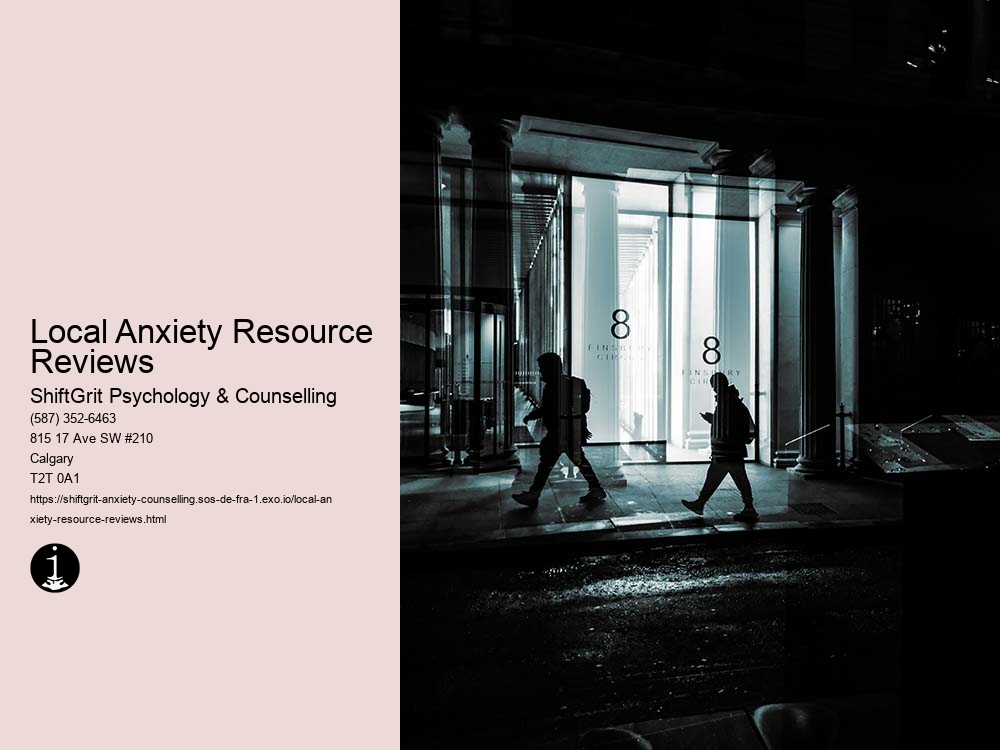 Local Anxiety Resource Reviews