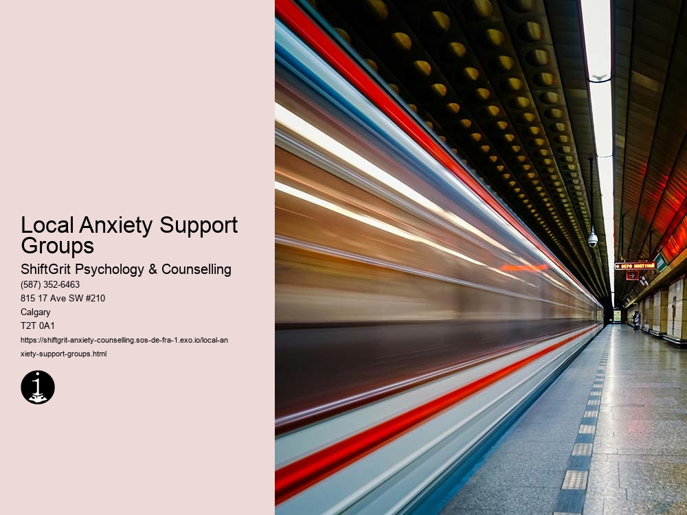 Local Anxiety Support Groups